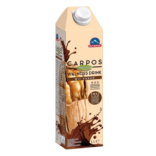 Packshot image: Carpos Walnuss Drink Kakao